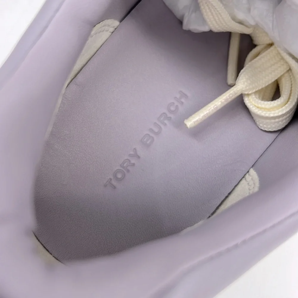 Tory Burch Good Luck Trainer Spring Lavender